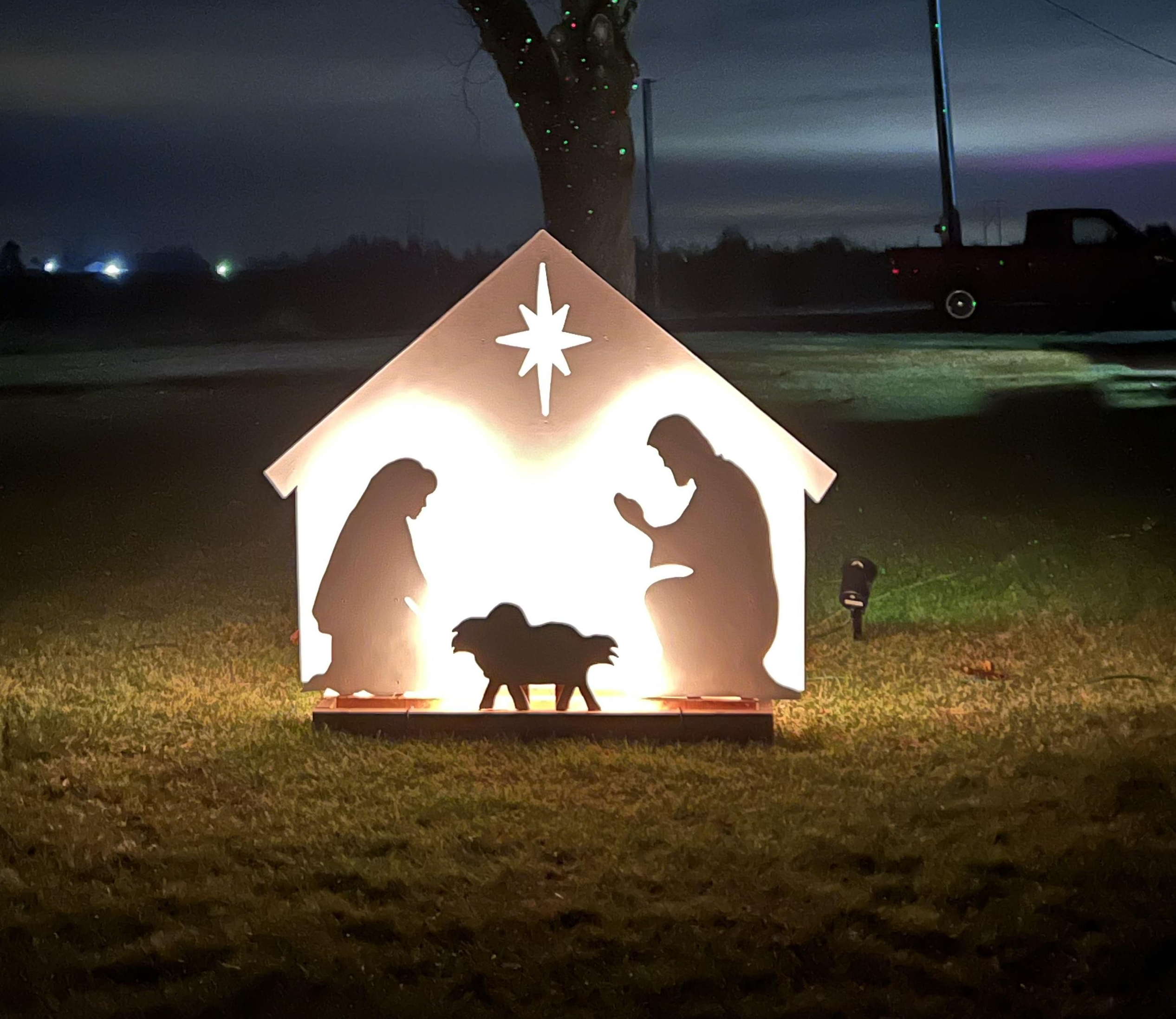 Outdoor Nativity